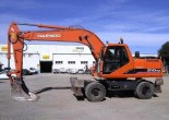 Услуги по аренде колесного экскаватора Doosan 210W-V в Бресте и Брестской области по низким ценам