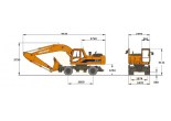 Аренда колесного экскаватора Doosan 210W-V в Бресте