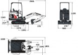 Аренда мини-экскаватора Bobcat E17 в Бресте