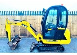 Услуги по аренде мини-экскаватора JCB 8014 в Бресте и Брестской области по низким ценам