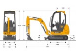 Аренда мини-экскаватора JCB 8014 в Бресте