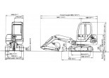 Аренда мини-экскаватора Komatsu PC25-1 в Бресте
