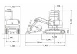 Аренда мини-экскаватора Mitsubishi MM30SR в Бресте