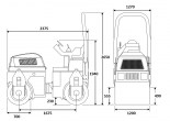 Заказ дорожного катка Terex Benford TV1200 в Бресте