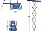 Заказ ножничного подъемника Genie GS 3268RT по низким ценам