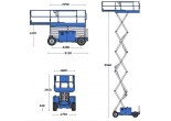 Заказ ножничного подъемника Genie GS 3369RT по низким ценам