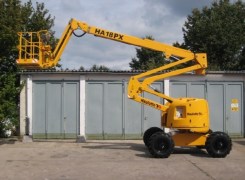 Услуги по аренде коленчатого подъемника Haulotte HA18PX в Бресте и Брестской области по низким ценам