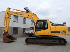 Услуги по аренде экскаватора гусеничного HYUNDAI R210LC-7 в Бресте по низким ценам