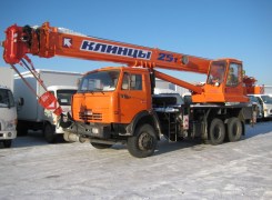 Автокран Клинцы КС 55713-1К-3 аренда в Бресте и Брестской области по низким ценам
