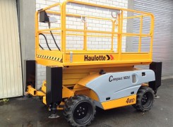 Услуги по аренде ножничного подъемника Haulotte Compact 10DX в Бресте и Брестской области по низким ценам